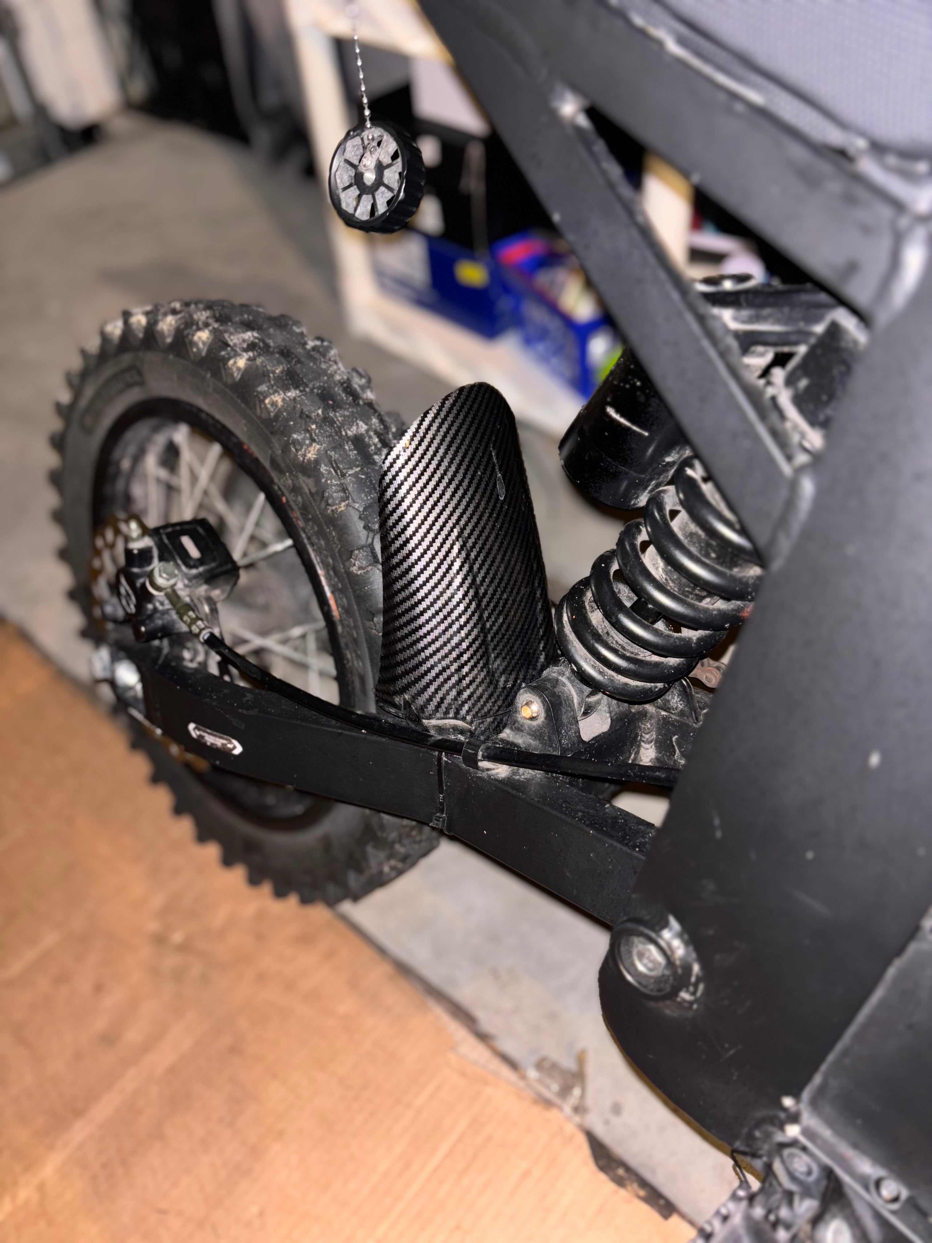 [Carbon fiber] Mud guard